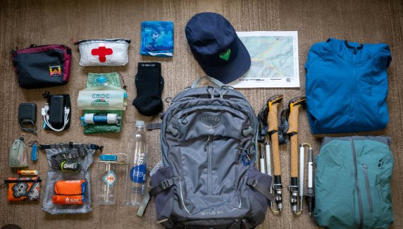 Hiking gear for adventure hiking experiences