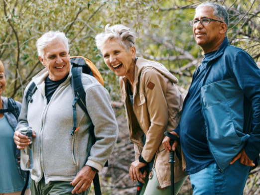Hiking gear for seniors prioritizing safety and ease