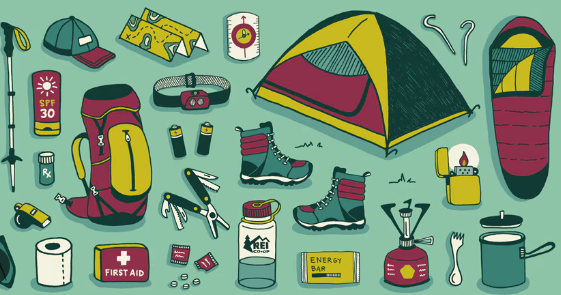 Printable hiking gear checklist for outdoor trips