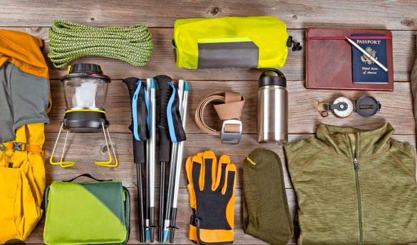 Hiking gear for extreme hiking conditions