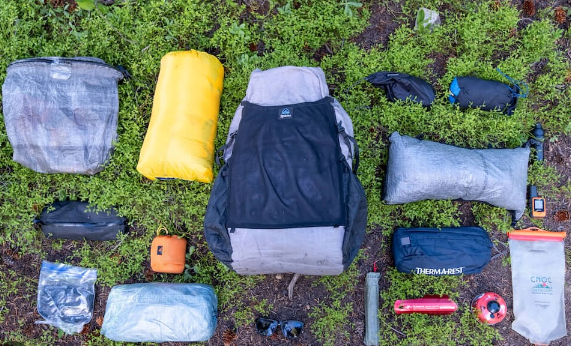 Hiking gear for weekend hiking trips