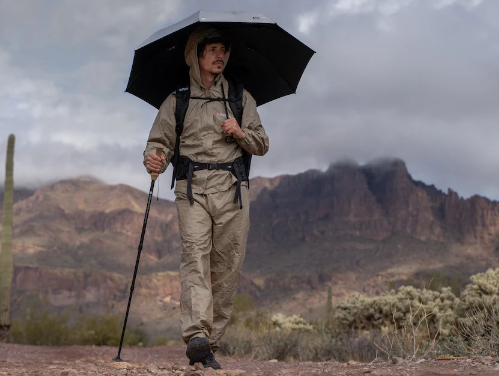 Waterproof hiking gear for all-season use