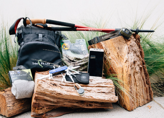 Durable hiking gear for rough terrain