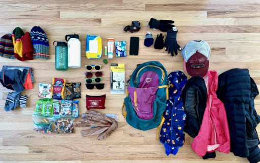 Hiking gear for kids on family hiking trips
