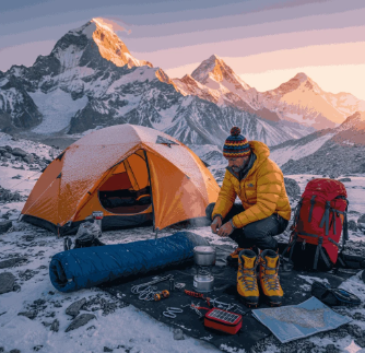 High-altitude camping equipment guide