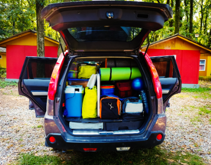 How to organize car camping gear