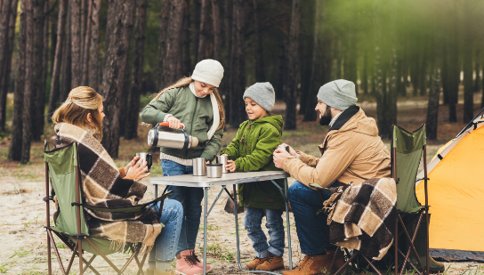 Forest camping equipment safety tips