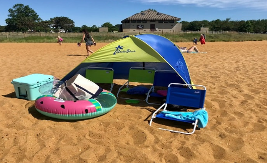 Beach camping equipment checklist