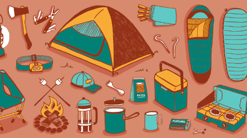 Glamping equipment checklist