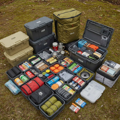 How to store camping equipment