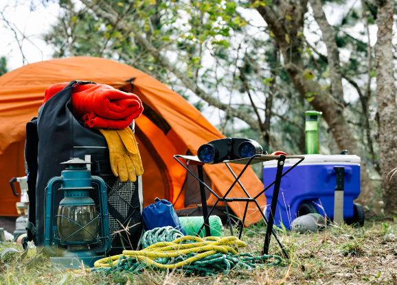 Camping waste management gear